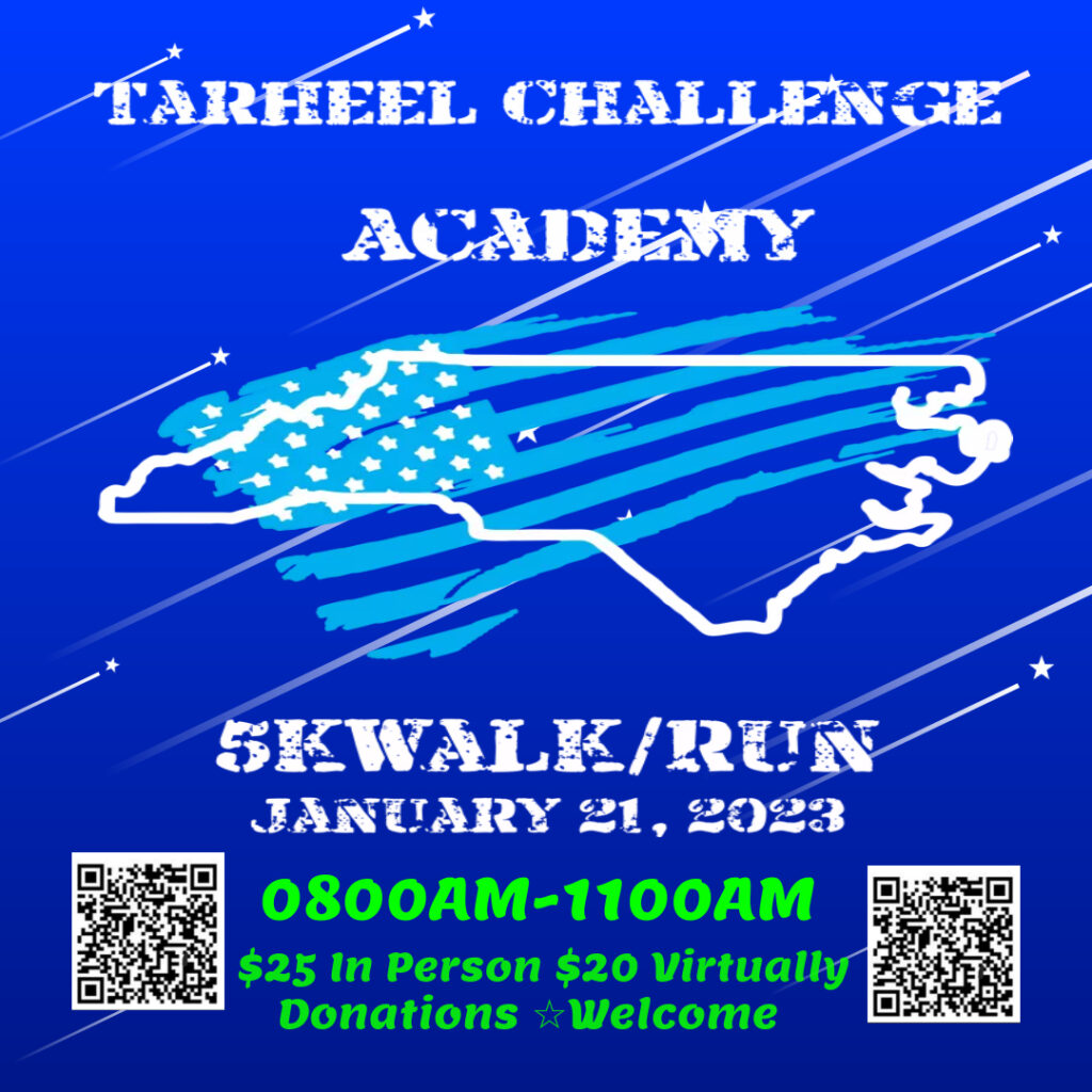 TCA New London Class 59 5K Run/Walk-A-Thon - Tarheel ChalleNGe Academy